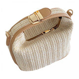 Maxbell 4xWoven Handbag Adjustable Tote fashion Boho for Summer Beach Ladies