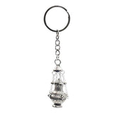 Maxbell 5xChristian Incense Burner Keychains Religious Key Holder Keyring Jewelry