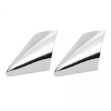 Maxbell 4x2 Pieces Shoes Pointed Protector Steel for Boots High Heels Shoes Protection Silver