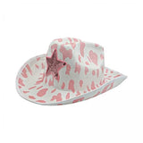 Maxbell 2xNovelty Cowgirl Hat Party Hat Cowboy Hat for Pretend Play Festivals Costume