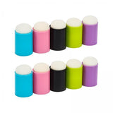 Maxbell 5xFinger Painting Sponge Finger Sponge Daubers for Painting Ink Crafts Drawing 10pcs