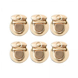 Maxbell 4x6Pcs Handbag Lock Clasp Purse Closure Fasteners for Handbags Bag Making