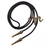 Maxbell 6xGoat Western Bolo Tie Cowboy Necktie Costume Men Women Bronze