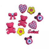 Maxbell 5xBeach Bag Charms Accessories Creative Festival Craft Reusable Handmade Decor Style C