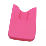 Maxbell 4xPhone Holder for Tote Bag Modern Decorative Silicone Insert Travel Organizer Pink