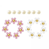 Maxbell 5xBeach Bag Flower Charms Accessories Stylish Beach Totes Accessories Inserts, Style C