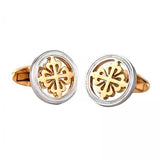 Maxbell 4xLuxury Dress Shirt Cuff Links Unisex Cufflinks for Wedding Banquet Groomsmen