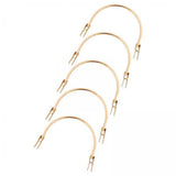 Maxbell 5x5Pcs Metal Purse Handles Handbags Tote Bag Decorative Handles Bag Handle
