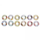 Maxbell 2xToddler Baby Clothing Closet Rack Size Dividers Rings 12pcs Blank