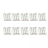Maxbell 2x10Pcs Bra Hook Closure Bikini Clasps Closures Underwear Waist Extender Hooks
