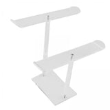 Maxbell 2xAcrylic Headband Holder Hairband Display Stand Protection Durable for Watch 2 Tier