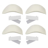 Maxbell 2xShoulder Pads Foam Soft Set-in for Women Blazer Shirt Clothes 1.5cm Thick