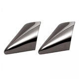 Maxbell 4x2 Pieces Shoes Pointed Protector Steel for Boots High Heels Shoes Protection Black