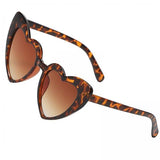 Maxbell 5xFashion Sunglasses Sun Glasses UV Protection Eyeglasses for Beach Travel Leopard Brown
