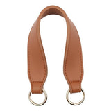 Maxbell 4xPU Leather Bag Strap Replacement Detachable Tote Handbag Handle Belt Borwn