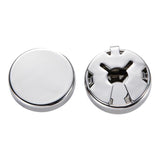 Maxbell 3xClassical Mens Round Cufflinks Jewelry Cuff Links Elegant Party Studs Suit Silver