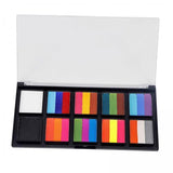 Maxbell 2xFace Body Paint Set Painting Palette Supplies for Halloween Makeup Christmas