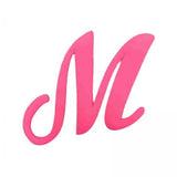 Maxbell 2xBeach Bag Letter Charm Button Trendy Removable Beach Shoes Charm Decoration M