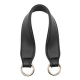 Maxbell 3xPU Leather Bag Strap Replacement Detachable Tote Handbag Handle Belt Black