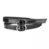 Maxbell 5xShoe Strap Holder with Buckle Shoelace Accessories Anti Loose for Women Lady mirror black