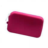 Maxbell 3xSilicone Insert Purse for Beach Tote Bag Card Holder Waterproof Card Case Rose Red