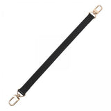 Maxbell 2xShoulder Bag Strap Handle Replacement Lobster Clasp Supplies Accessories Black