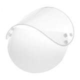 Maxbell 2xRaincoat Hat Lightweight Removable Reusable Headwear Raincoat Face Protector White