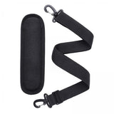 Maxbell 3xAdjustable Shoulder Strap Replacement Removable Padded Pad Durable Accessory Black