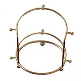 Maxbell 5xWedding Tiara Support Stand Bridal Headband Display Rack for Home Exhibition 14cmx12.5cm