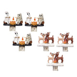 Maxbell 6x Halloween Night Lights Gifts Cute Night Lamps for Home Hallway