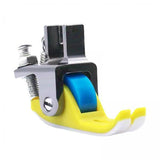 Maxbell 2xRoller Presser Foot Durable Replacement Rubber Wheel Presser Foot Parts