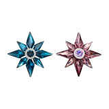 Maxbell 2pcs Brooch Pins Elegant Cute Rhinestone Brooch Pin for Engagement Party