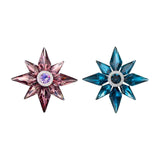 Maxbell 2pcs Brooch Pins Elegant Cute Rhinestone Brooch Pin for Engagement Party