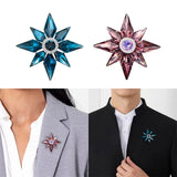 Maxbell 2pcs Brooch Pins Elegant Cute Rhinestone Brooch Pin for Engagement Party