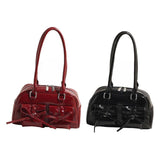 Maxbell 2pcs Women PU Leather Shoulder Bag Ladies Shoulder Purse