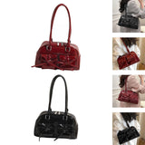 Maxbell 2pcs Women PU Leather Shoulder Bag Ladies Shoulder Purse