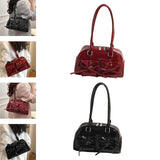 Maxbell 2pcs Women PU Leather Shoulder Bag Ladies Shoulder Purse