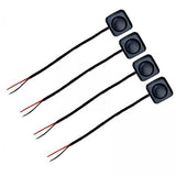 Maxbell 2x4 Pieces Momentary Push Button Switch Push Button Switch for Automotive