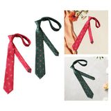 Maxbell 2x Mens Necktie Embroidered Neck Tie for Groomsmen Wedding Ties