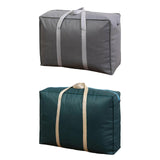 Maxbell 2x Moving House Bag Zippered Reusable Large Storage Bag for Clothes Dorm