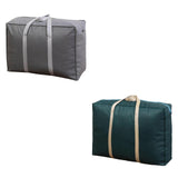 Maxbell 2x Moving House Bag Zippered Reusable Large Storage Bag for Clothes Dorm