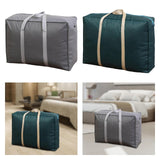 Maxbell 2x Moving House Bag Zippered Reusable Large Storage Bag for Clothes Dorm
