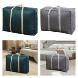 Maxbell 2x Moving House Bag Zippered Reusable Large Storage Bag for Clothes Dorm