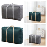 Maxbell 2x Moving House Bag Zippered Reusable Large Storage Bag for Clothes Dorm