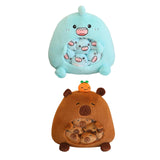 Maxbell 2Pcs stuffed Doll Casual Decorative Removable Doll for Dating Family Traveling