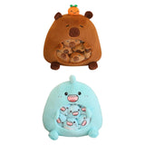 Maxbell 2Pcs stuffed Doll Casual Decorative Removable Doll for Dating Family Traveling