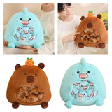 Maxbell 2Pcs stuffed Doll Casual Decorative Removable Doll for Dating Family Traveling