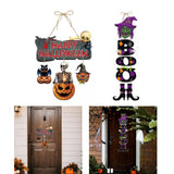 Maxbell 2x Halloween Paper Hanging Ornaments Halloween Decorations for Party Outside