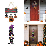 Maxbell 2x Halloween Paper Hanging Ornaments Halloween Decorations for Party Outside