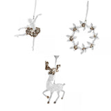 Maxbell Christmas Tree Pendant Winter Theme for Anniversary Birthday Fireplace